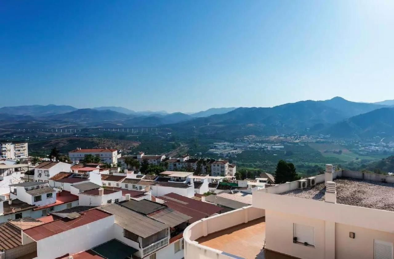 Atico Guadalhorce - Mirador Privado Con Barbacoa Y Solarium Apartment Alora Ngoại thất bức ảnh